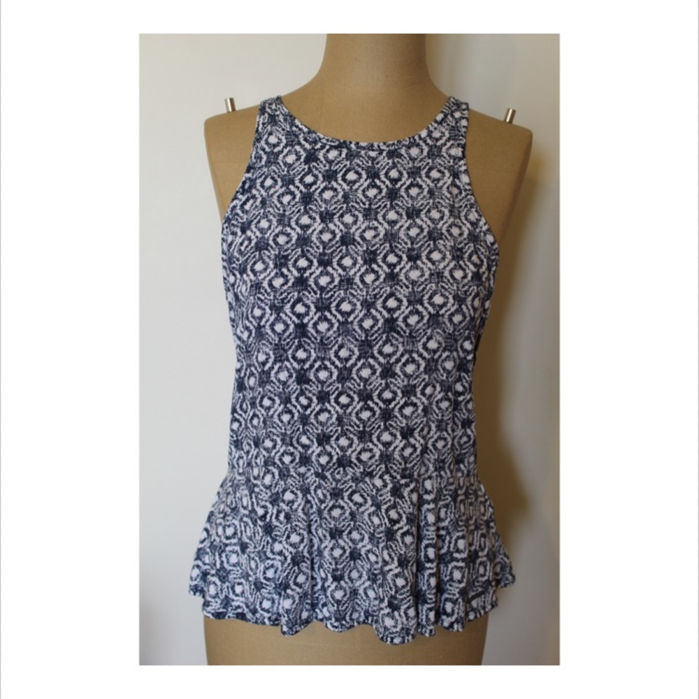 Abercrombie & Fitch Peplum Tank Top